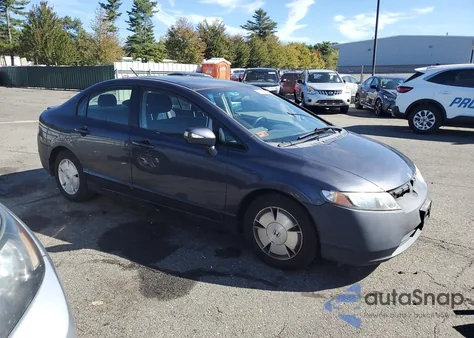 2006 Honda Civic Hybrid z USA, uszkodzony, nr VIN JHMFA36256S014361